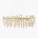 Wisteria Flower Crystal Chandelier - LUUGAA
