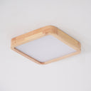 Wooden Geometric Ceiling Light - LUUGAA