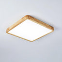 Wooden Geometric Ceiling Light - LUUGAA