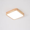 Wooden Geometric Ceiling Light - LUUGAA