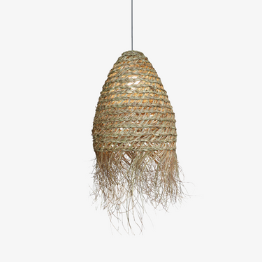 Straw Hat Rattan Woven Pendant Light