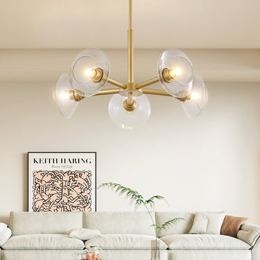 Aenor Gold Sputnik Chandelier