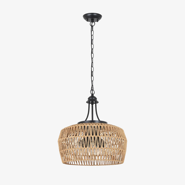 Earth Light Rattan Woven Pendant Light