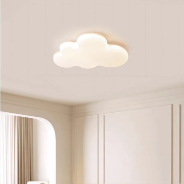 Cloud Ceiling Lamp LB-ME-WS-9982 $119.00 【Craftsmanship and Material】Our Cloud Ceiling Lamp features an iron main body and a PE lampshade, ensuring high light transmission with uniform and non-glaring illumination. 【Operation and Voltage】Operates with a b