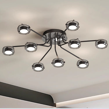 Branford Iron Ceiling Light