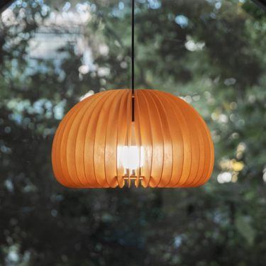 Medieval Pumpkin Pendant Light - Modern Style & Eco-Friendly LB-LY-DD-8301 $79.00 Discover our Pumpkin Pendant Light, blending medieval charm with modern style. Eco-friendly wooden body, easy button switch, and 20W LED power.