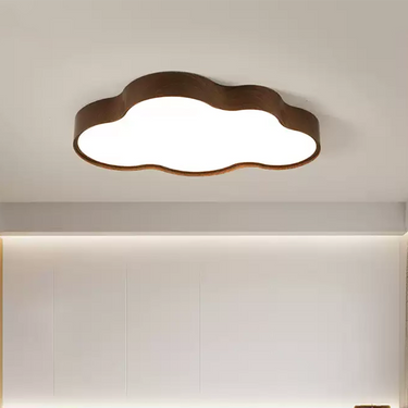 Walnut Wood Cloud Ceiling Light