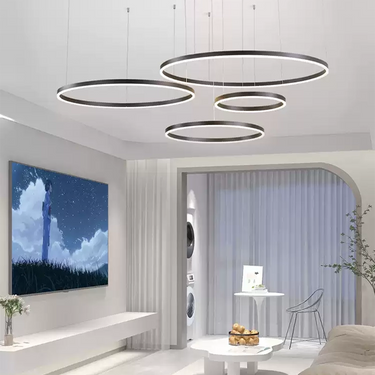 Triple Ring Chandelier