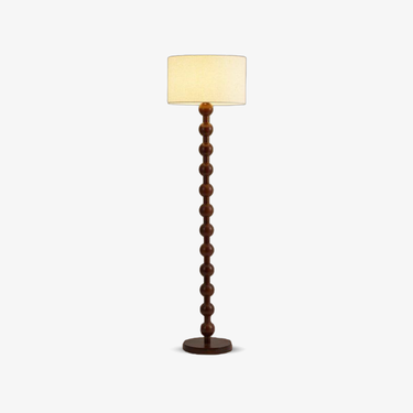 Unique Modern Gourd Floor Lamp - Mid-Century Elegance LB-QDH-LD-2009 $299.00 Discover the unique modern floor lamp crafted from walnut wood and fabric. Elevate your space with this mid-century, elegant, and cozy lighting solution.