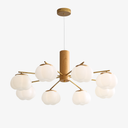 Cute Modern Cotton Ball Chandelier - Durable & Eco-friendly LB-ME-DD-9973 $199.00 Discover our cute, modern cotton ball chandelier. Crafted with eco-friendly materials, it ensures eye-friendly, even light diffusion. Elevate your space today!