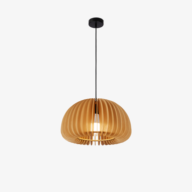 Medieval Pumpkin Pendant Light - Modern Style & Eco-Friendly LB-LY-DD-8301 $79.00 Discover our Pumpkin Pendant Light, blending medieval charm with modern style. Eco-friendly wooden body, easy button switch, and 20W LED power.