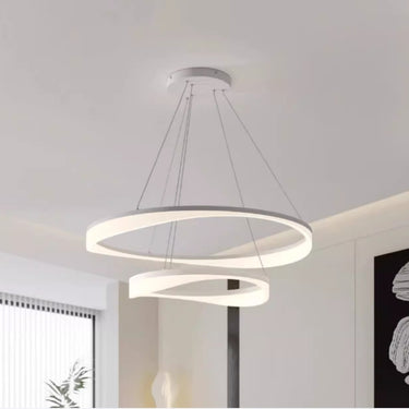 Double Ring Chandelier