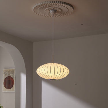 Unique Medieval Modern UFO Pendant Light LB-QY-DD-1111 $69.00 Discover the unique charm of our Medieval Modern UFO Pendant Light. Made from durable silk-like material, it adds simple elegance and artistic charm to your home.