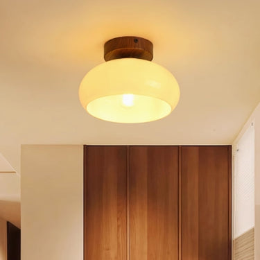 Cream Yellow Ceiling Light