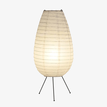 Water Drop Shaped Rice Paper Table Lamp