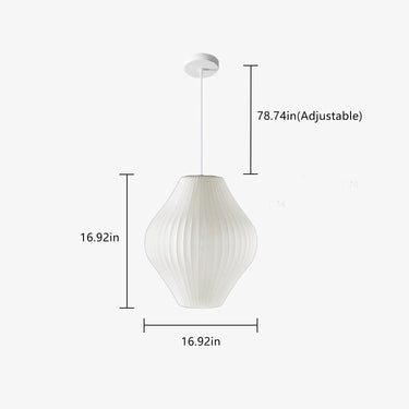 Valentina Pendant Light - Modern & Unique Style LB-QY-DD-2012 $149.00 Discover the Valentina Pendant Light. Made of durable, silk-like material, it's modern, unique, and environmentally friendly. Supports 110V-240V.