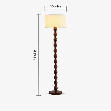 Unique Modern Gourd Floor Lamp - Mid-Century Elegance LB-QDH-LD-2009 $299.00 Discover the unique modern floor lamp crafted from walnut wood and fabric. Elevate your space with this mid-century, elegant, and cozy lighting solution.