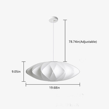 Aria Pendant Light - Simple, Elegant & Modern LB-QY-DD-1213 $149.00 Discover the unique Aria Pendant Light. Simple and elegant, its durable silk-like material and high-performance LED add a modern touch to any home.