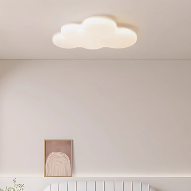 Cloud Ceiling Lamp LB-ME-WS-9982 $119.00 【Craftsmanship and Material】Our Cloud Ceiling Lamp features an iron main body and a PE lampshade, ensuring high light transmission with uniform and non-glaring illumination. 【Operation and Voltage】Operates with a b