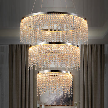 Diamond Rain Chandelier