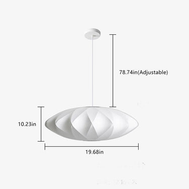 Aria Pendant Light - Simple, Elegant & Modern LB-QY-DD-1214 $269.00 Discover the unique Aria Pendant Light. Simple and elegant, its durable silk-like material and high-performance LED add a modern touch to any home.