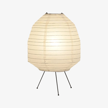 Chestnut-shaped Rice Paper Table Lamp