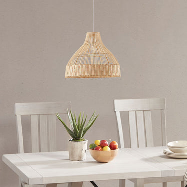 Lena Bamboo Bell Pendant Lamp