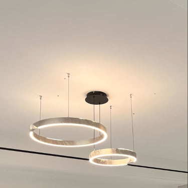 Elysian Double Circle Chandelier