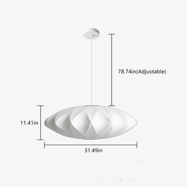 Aria Pendant Light - Simple, Elegant & Modern LB-QY-DD-1215 $459.00 Discover the unique Aria Pendant Light. Simple and elegant, its durable silk-like material and high-performance LED add a modern touch to any home.