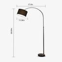 Unique Black Arc Table Lamp - Modern & Stylish LB-FD-LD-FL2008 $89.00 Discover our unique modern floor lamp - the Black Arc Table Lamp. Perfect for any room, it adds a touch of elegance and style.