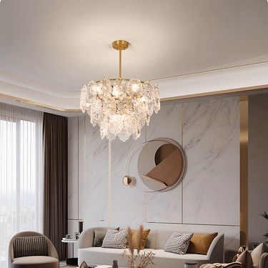 Aurelia Glass Chandelier