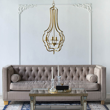 Gilded Nest Chandelier