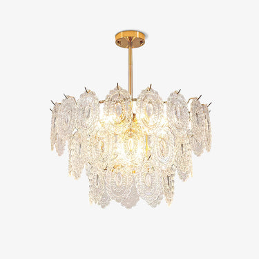 Sunflower Glass Chandelier