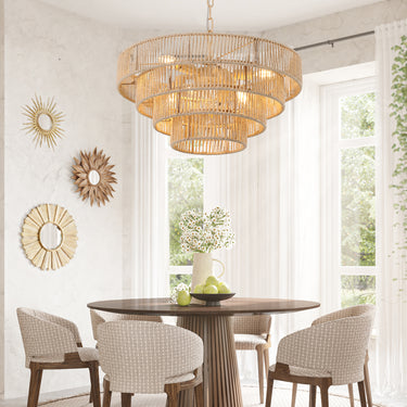 Willow Weave Chandelier