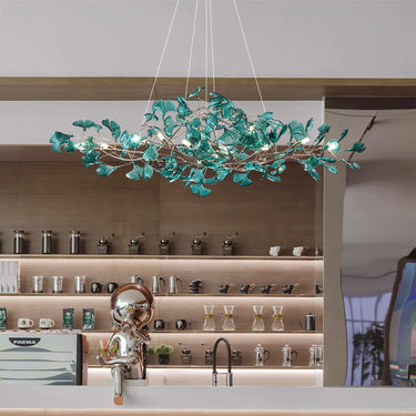 Acrylic Ginkgo Leaf Chandelier - LUUGAA