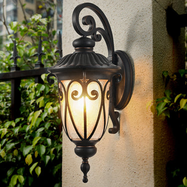 Florentine Lantern Outdoor Wall Lamp