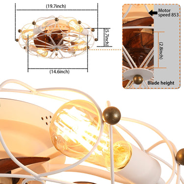 Aero Ceiling Fan Light - LUUGAA