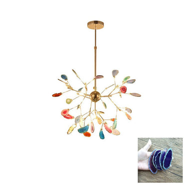 Agate Slices Chandelier - LUUGAA