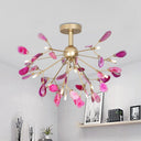 Agate Slices Chandelier - LUUGAA
