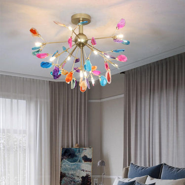 Agate Slices Chandelier - LUUGAA