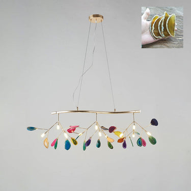 Agate Slices Chandelier - LUUGAA