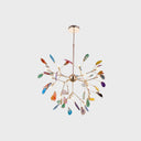 Agate Slices Chandelier - LUUGAA