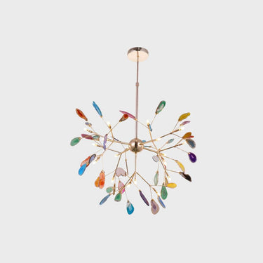 Agate Slices Chandelier - LUUGAA
