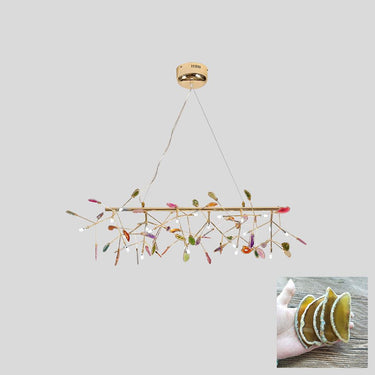 Agate Slices Chandelier - LUUGAA