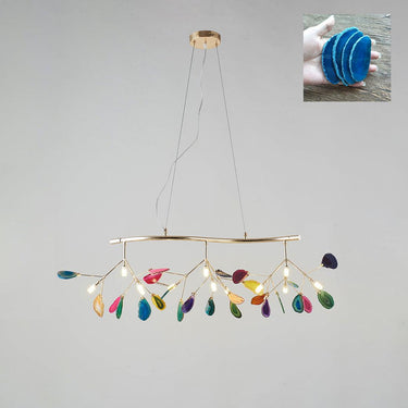 Agate Slices Chandelier - LUUGAA