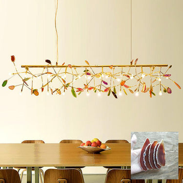 Agate Slices Chandelier - LUUGAA