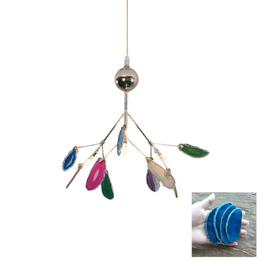 Agate Slices Chandelier - LUUGAA