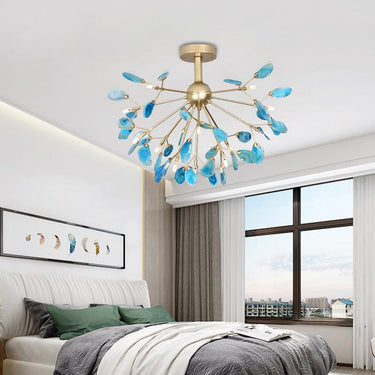 Agate Slices Chandelier - LUUGAA