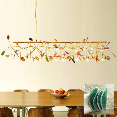 Agate Slices Chandelier - LUUGAA