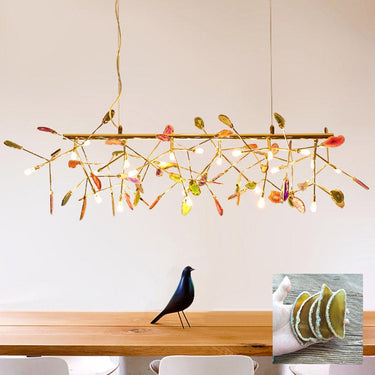 Agate Slices Chandelier - LUUGAA